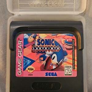 Sonic Labyrinth Sega Game Gear.